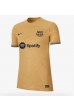 Fotbalové Dres Barcelona Ansu Fati #10 Dámské Venkovní Oblečení 2022-23 Krátký Rukáv